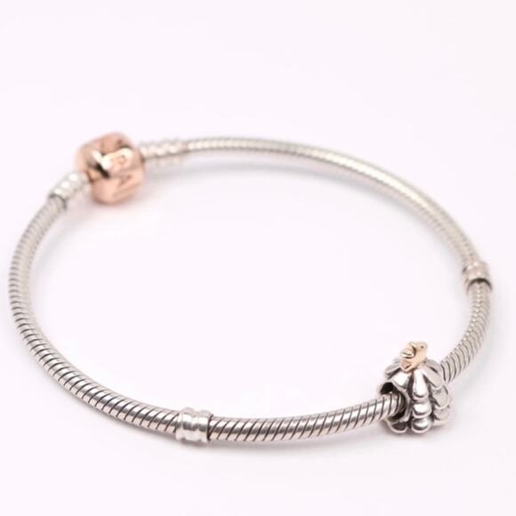 Authentic PANDORA Two-Tone Christmas Tree Charm - Picture 6 of 8